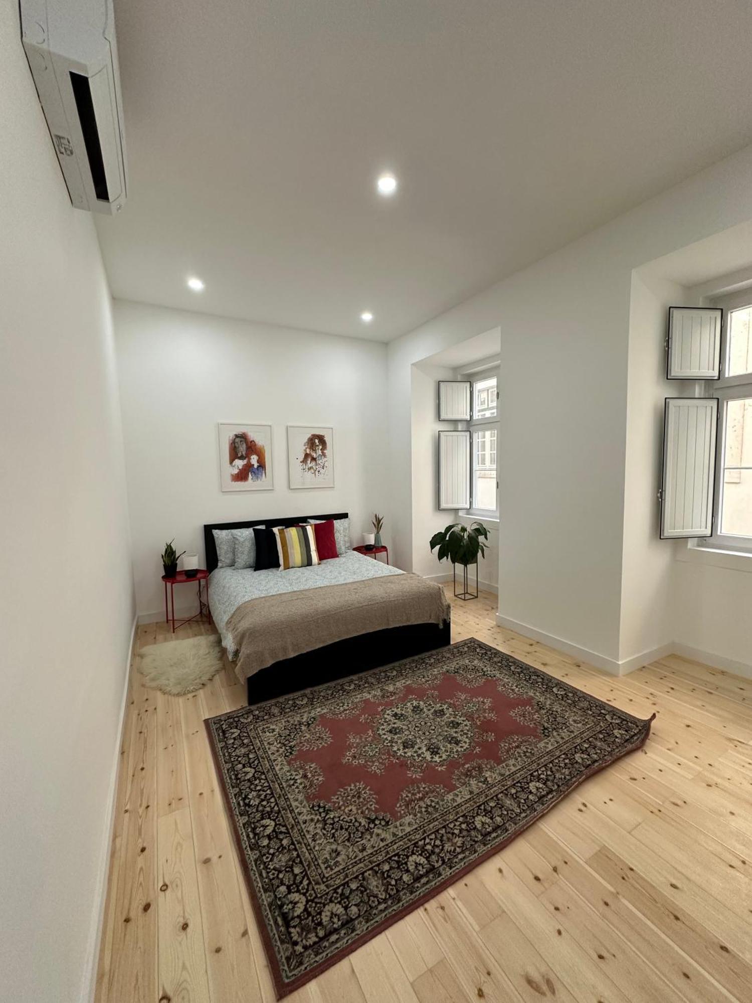 Modern Bedroom In Лиссабон Экстерьер фото